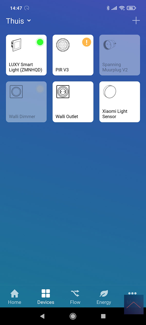 Xiaomi Mi Home App for Homey